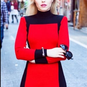 Balmain X H&M's zip thru dress